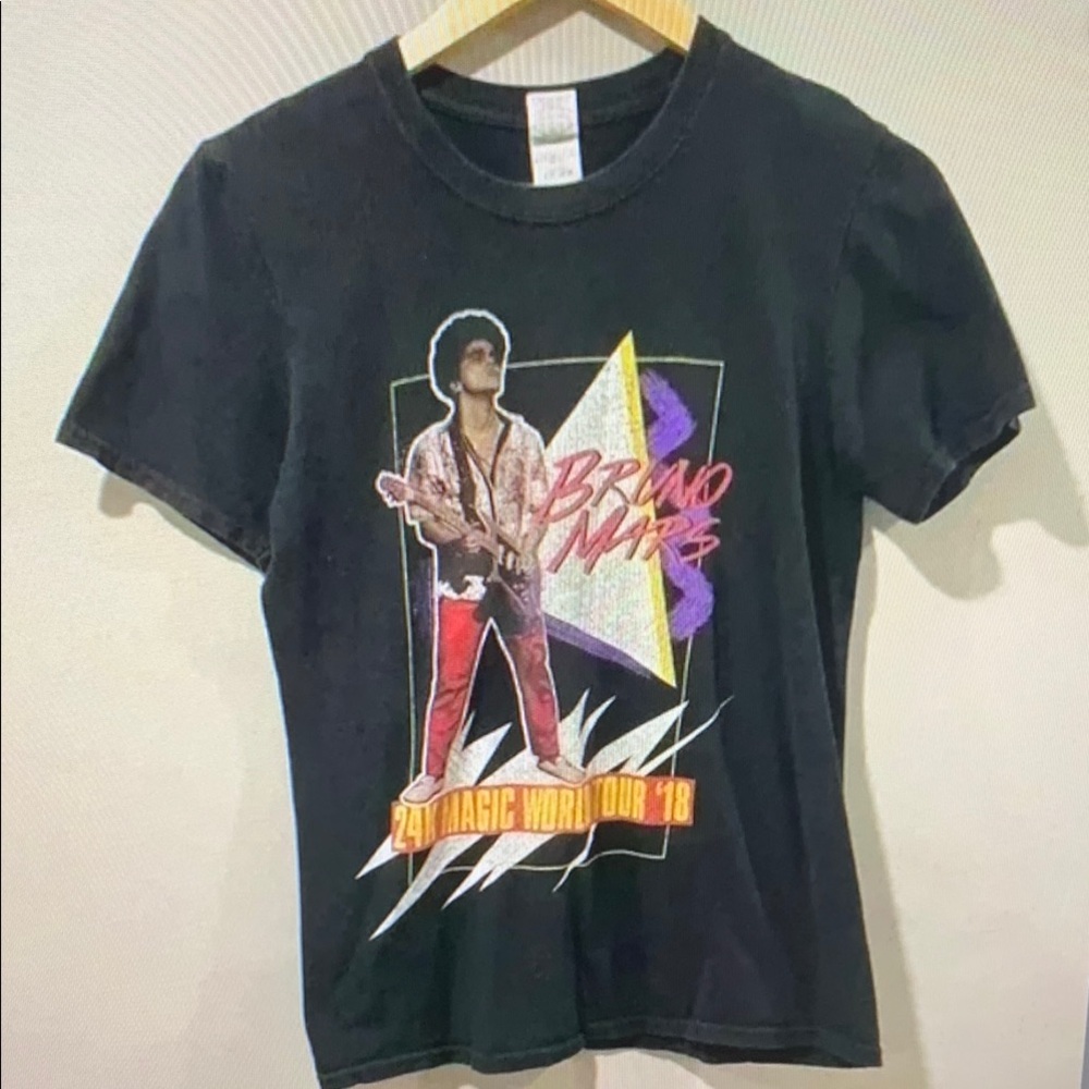Bruno Mars Black Graphic Men's T-Shirt